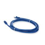 Picture of 10ft Blue CAT 6 PVC Ethernet Cable Snagless Bubble Boot RJ-45 M/M