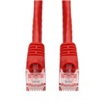Picture of 10-Pack 10ft Red CAT 6 PVC Ethernet Cable Snagless Bubble Boot RJ-45 M/M