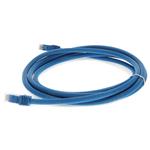 Picture of 10-Pieces of 10ft Blue CAT 6A PVC Ethernet Cables Snagless Bubble Boot RJ-45 M/M