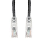 Picture of 10ft Orange CAT 6A PVC Ethernet Cable Snagless Easy Clear Boot TAA RJ-45 M/M