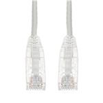 Picture of 10ft White CAT 6A PVC Ethernet Cable Snagless Easy Boot RJ-45 M/M