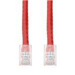 Picture of 10ft Red CAT 6 PVC Ethernet Cable Non-Booted RJ-45 M/M