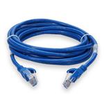Picture of 10ft Blue CAT 6 PVC Ethernet Cable Snagless Easy Boot RJ-45 M/M