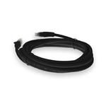Picture of 10ft Black CAT 6 PVC Ethernet Cable Snagless Easy Boot RJ-45 M/M
