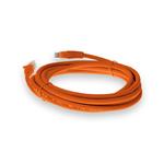Picture of 10ft Orange CAT 6 PVC Ethernet Cable Snagless Easy Boot RJ-45 M/M