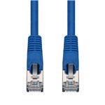 Picture of 5-Pack 10ft Blue CAT 7 Shielded (S/FTP) PVC Ethernet Cable Snagless Bubble Boot RJ-45 M/M