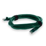 Picture of 10ft Green CAT 7 Shielded (S/FTP) PVC Ethernet Cable Snagless Bubble Boot RJ-45 M/M