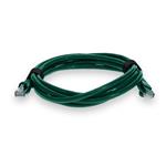 Picture of 10ft Green CAT 7 Shielded (S/FTP) PVC Ethernet Cable Snagless Bubble Boot RJ-45 M/M