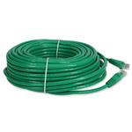 Picture of 115ft Green CAT 6 PVC Ethernet Cable Snagless Bubble Boot RJ-45 M/M