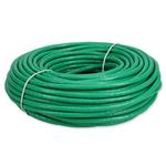 Picture of 125ft Green CAT 6A PVC Ethernet Cable Snagless Bubble Boot RJ-45 M/M