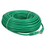 Picture of 125ft Green CAT 6A PVC Ethernet Cable Snagless Bubble Boot RJ-45 M/M
