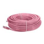 Picture of 125ft RJ-45 (Male) to RJ-45 (Male) Pink Cat6 Straight STP PVC Copper Patch Cable