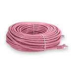 Picture of 125ft RJ-45 (Male) to RJ-45 (Male) Pink Cat6 Straight STP PVC Copper Patch Cable