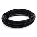 Picture of 12ft Black CAT 6 PVC Ethernet Cable Snagless Bubble Boot RJ-45 M/M