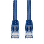 Picture of 12ft Blue CAT 6A PVC Ethernet Cable Snagless Bubble Boot RJ-45 M/M