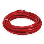 Picture of 12ft Red CAT 6A PVC Ethernet Cable Snagless Bubble Boot RJ-45 M/M