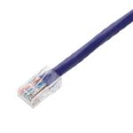 Picture of 12ft Purple CAT 6A PVC Ethernet Cable Non-Booted RJ-45 M/M