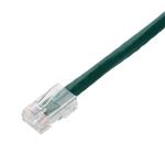 Picture of 12ft Green CAT 6 PVC Ethernet Cable Non-Booted RJ-45 M/M