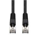 Picture of 12ft Black CAT 7 Shielded (S/FTP) PVC Ethernet Cable Snagless Bubble Boot RJ-45 M/M