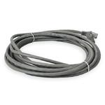 Picture of 14ft Gray CAT 5E PVC Ethernet Cable Snagless Bubble Boot RJ-45 M/M