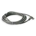 Picture of 14ft Gray CAT 5E PVC Ethernet Cable Snagless Bubble Boot RJ-45 M/M