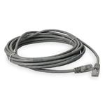 Picture of 14ft Gray CAT 5E PVC Ethernet Cable Snagless Bubble Boot RJ-45 M/M