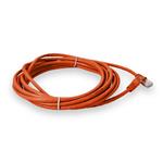 Picture of 14ft Orange CAT 5E PVC Ethernet Cable Snagless Easy Clear Boot TAA RJ-45 M/M