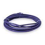 Picture of 14ft Purple CAT 5E PVC Ethernet Cable Snagless Bubble Boot RJ-45 M/M