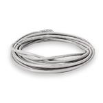 Picture of 14ft White CAT 5E PVC Ethernet Cable Snagless Bubble Boot RJ-45 M/M