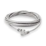 Picture of 14ft White CAT 5E PVC Ethernet Cable Snagless Bubble Boot RJ-45 M/M