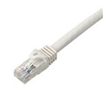 Picture of 14ft White CAT 6A PVC Ethernet Cable Snagless Easy Boot RJ-45 M/M