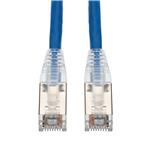 Picture of 14ft Blue CAT 6 Shielded PVC Ethernet Cable Snagless Easy Clear Boot TAA RJ-45 M/M
