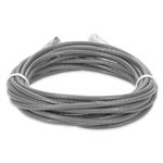 Picture of 14ft RJ-45 (Male) to RJ-45 (Male) Straight Gray Cat6A Slim UTP PVC Copper Patch Cable