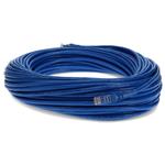 Picture of 10-Pieces of 150ft Blue CAT 6A PVC Ethernet Cables Snagless Bubble Boot RJ-45 M/M