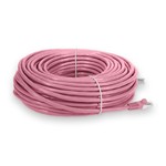 Picture of 150ft RJ-45 (Male) to RJ-45 (Male) Pink Cat6 Straight STP PVC Copper Patch Cable