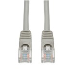 Picture of 15ft Gray CAT 5E PVC Ethernet Cable Snagless Bubble Boot RJ-45 M/M