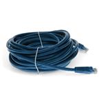 Picture of 15ft Blue CAT 6 PVC Ethernet Cable Snagless Bubble Boot RJ-45 M/M