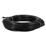 Picture of 165ft Black CAT 6 PVC Ethernet Cable Snagless Bubble Boot Outdoor RJ-45 M/M