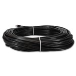 Picture of 165ft Black CAT 6 PVC Ethernet Cable Snagless Bubble Boot Outdoor RJ-45 M/M