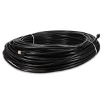 Picture of 165ft Black CAT 6 PVC Ethernet Cable Snagless Bubble Boot Outdoor RJ-45 M/M