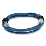 Picture of 1ft Blue CAT 6 PVC Ethernet Cable Non-Booted RJ-45 M/M