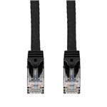 Picture of 20ft Black CAT 6 PVC Ethernet Cable Snagless Easy Boot RJ-45 M/M
