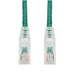 Picture of 25ft Green CAT 6 PVC Ethernet Cable Snagless Easy Clear Boot TAA RJ-45 M/M