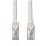 Picture of 25ft White CAT 6 PVC Ethernet Cable Snagless Easy Boot RJ-45 M/M