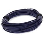 Picture of 25ft Purple CAT 6 Slim PVC Ethernet Cable Snagless Clear-Claw RJ-45 M/M