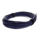 Picture of 25ft Purple CAT 6 Slim PVC Ethernet Cable Snagless Clear-Claw RJ-45 M/M