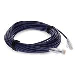Picture of 25ft Purple CAT 6 Slim PVC Ethernet Cable Snagless Clear-Claw RJ-45 M/M