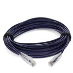 Picture of 25ft Purple CAT 6 Slim PVC Ethernet Cable Snagless Clear-Claw RJ-45 M/M
