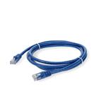 Picture of 2ft Blue CAT 6 PVC Ethernet Cable Snagless Bubble Boot RJ-45 M/M