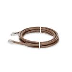 Picture of 2m Brown CAT 6A PVC Ethernet Cable Snagless Bubble Boot RJ-45 M/M